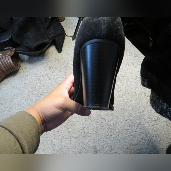 Faux Suede Boots - Picture 3 of 6